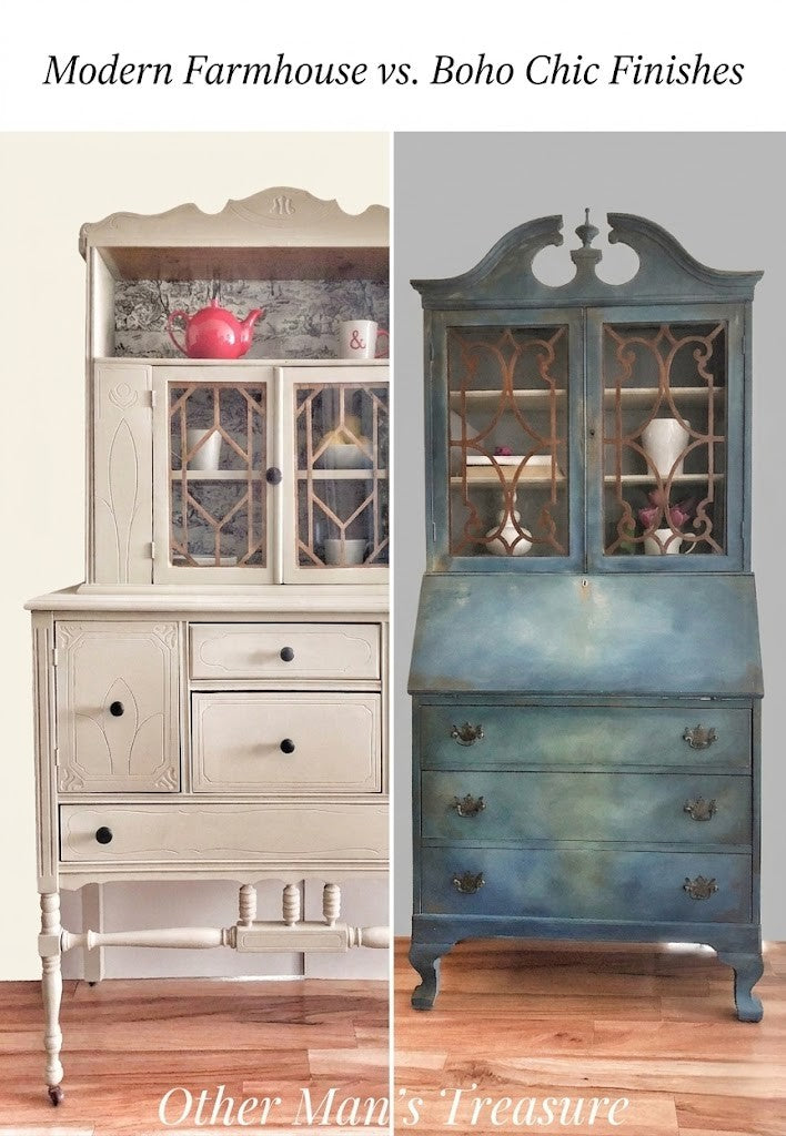 Modern Farmhouse vs. Boho Chic: Which Chalk Paint™ Style is Right for Your Next Project?