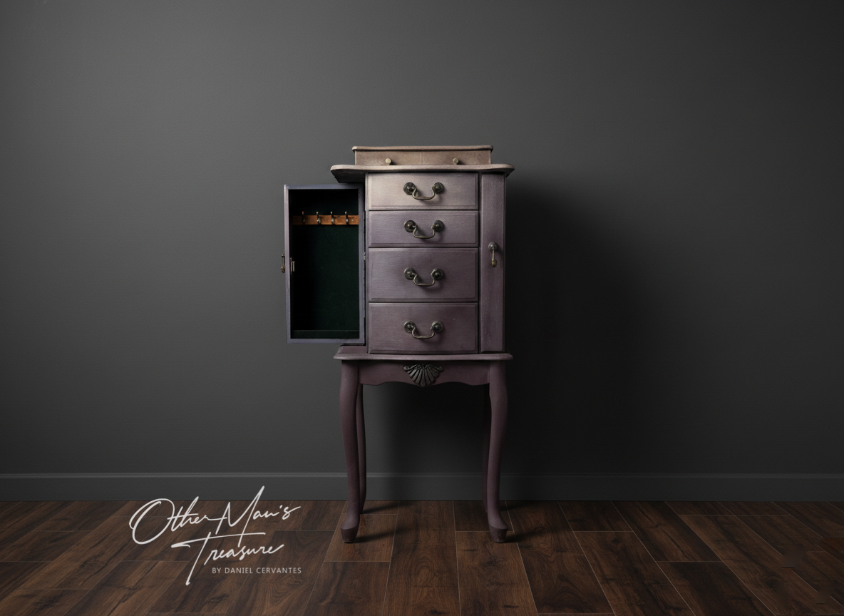 Ombré Jewelry Armoire - Vintage