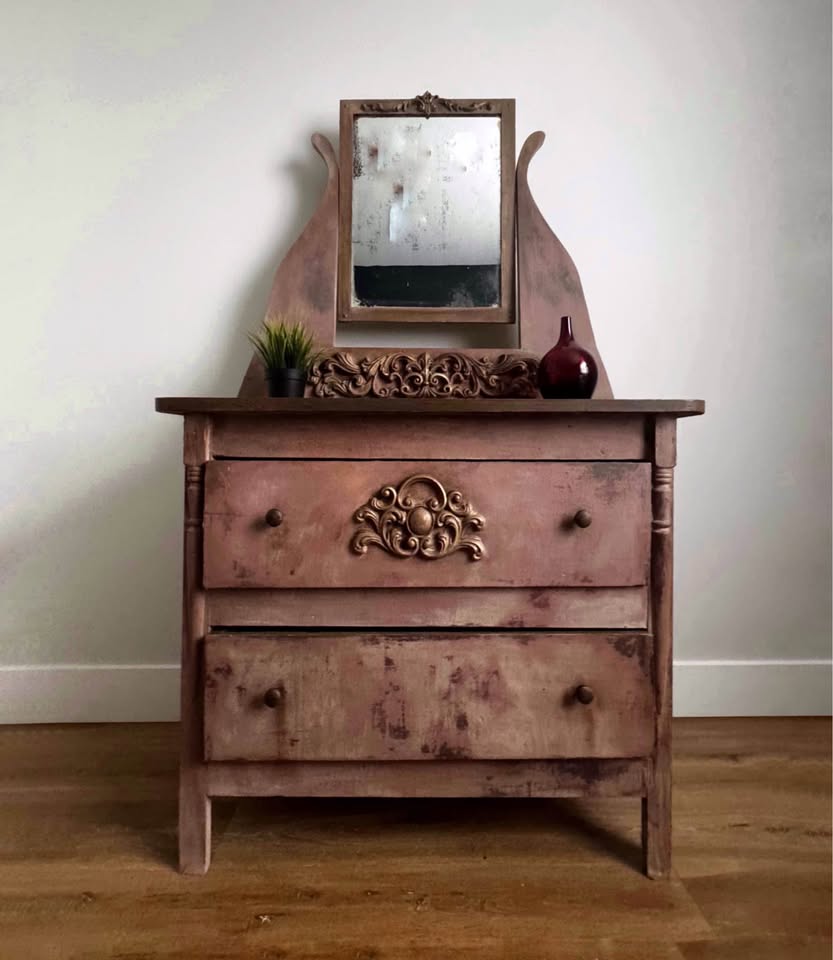 2 Drawer Vintage Dresser