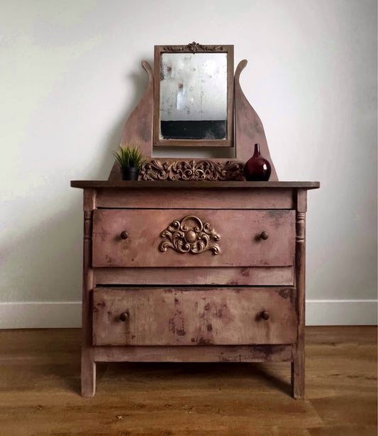 2 Drawer Vintage Dresser
