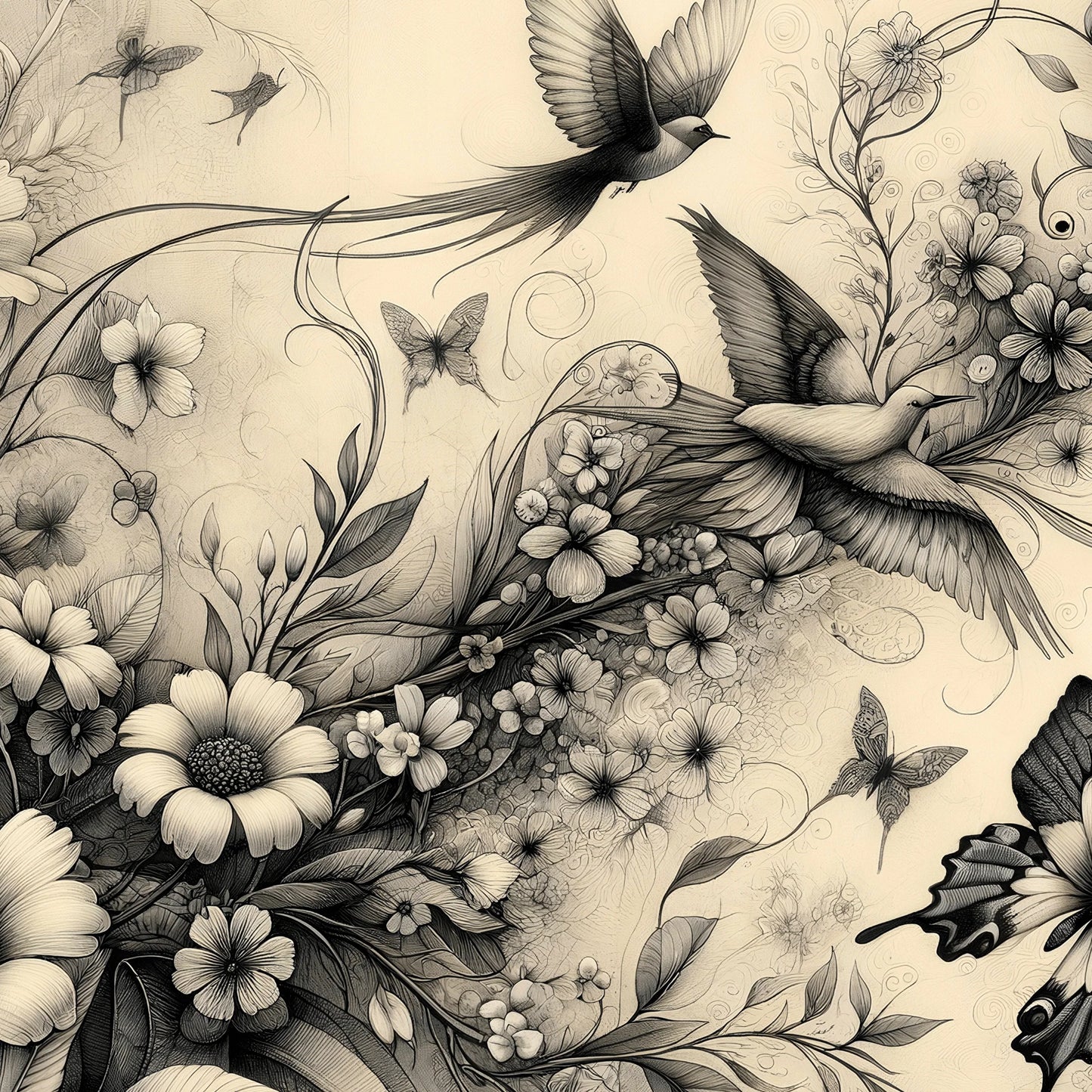 Botanical in Black & White