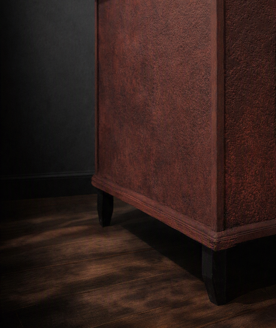 Hand-Painted Baroque Statement Table